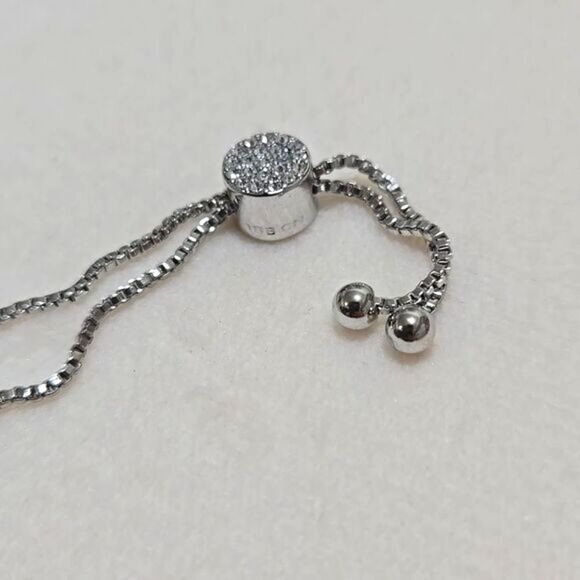 IBB CN Silver and Purple Butterfly Bacelet - Picture 4 of 5